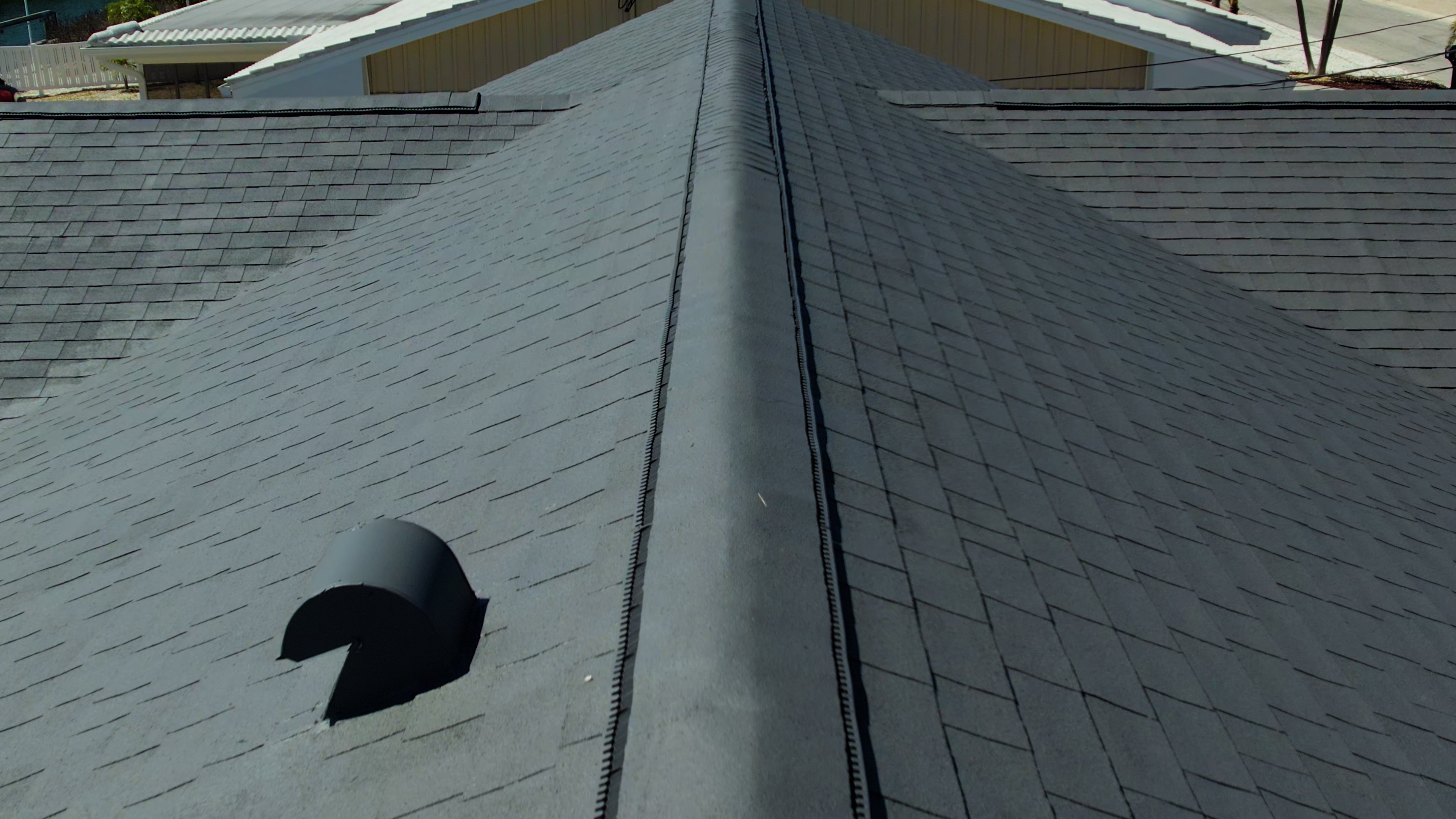 Close-up spray application technique